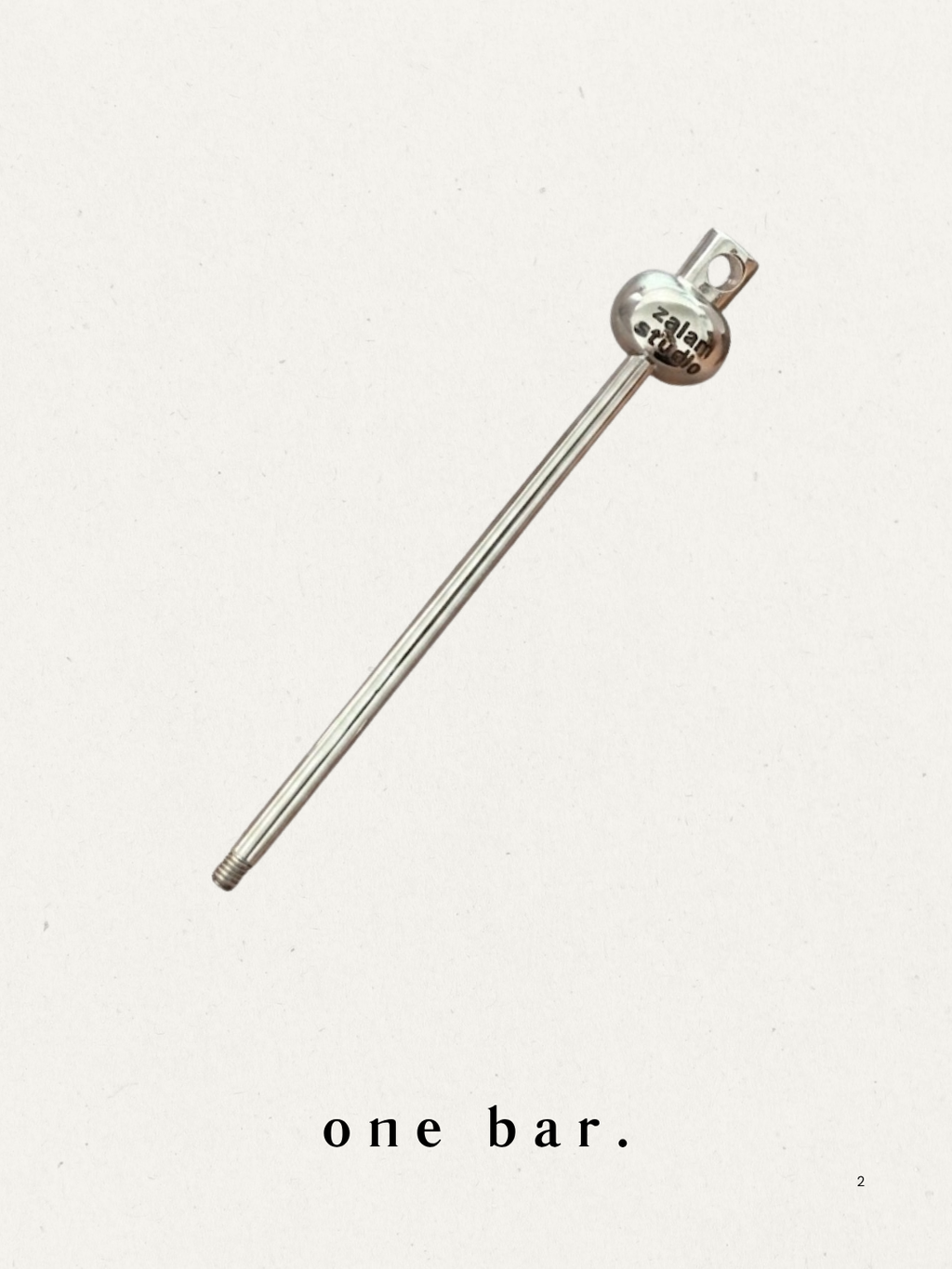 Recess Collection Bar Necklace