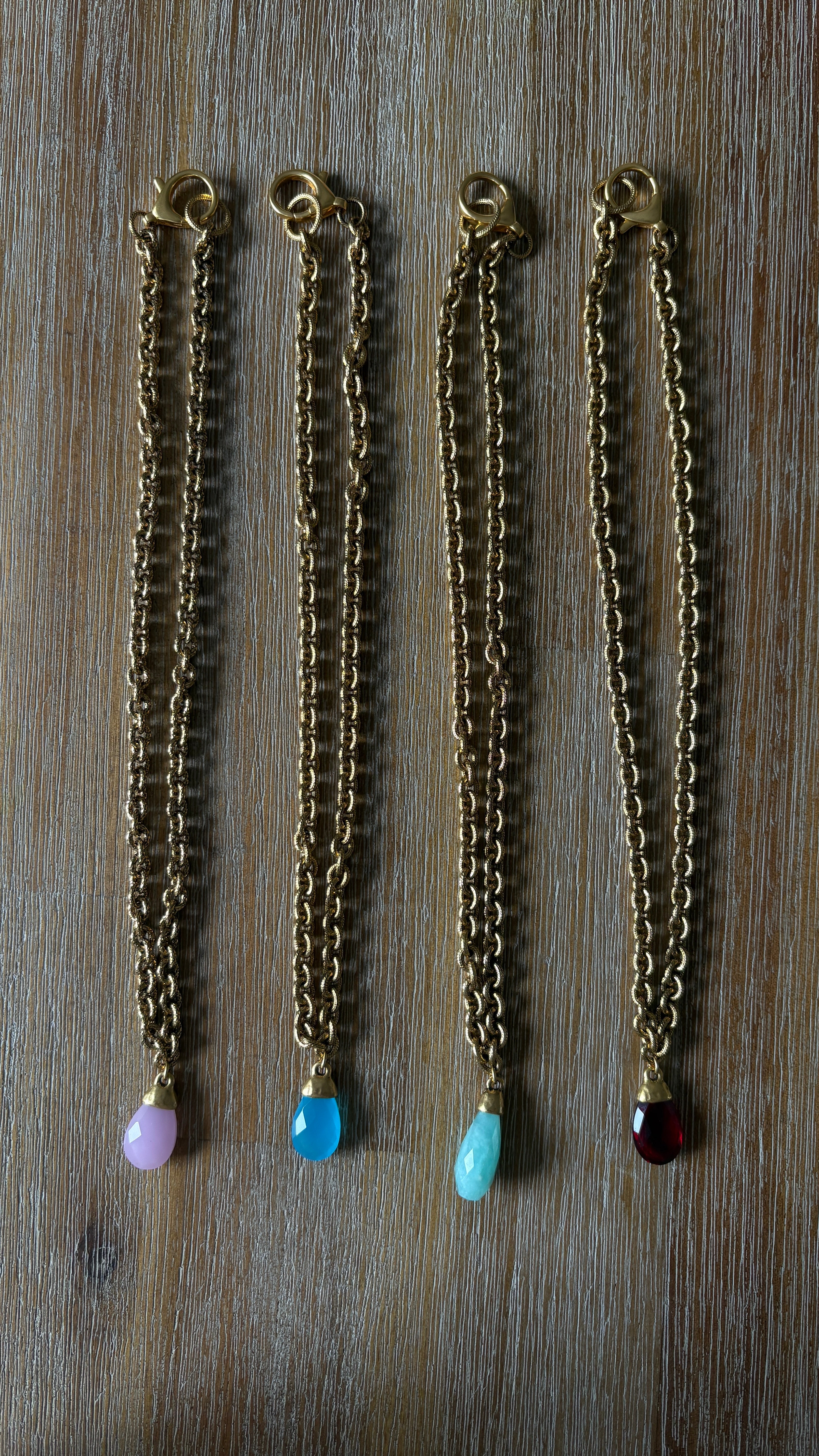 New Age Gilded in Oxblood Garnet